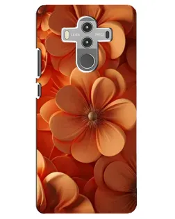 Чохол для Huawei Mate 10 Pro з картинкою «Помаранчева макро квітка»
