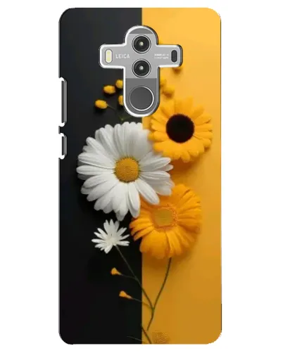 Чехол для Huawei Mate 10 Pro с картинкой «Подсолнух и ромашка»