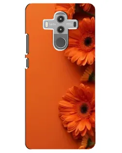 Чохол для Huawei Mate 10 Pro з картинкою «Помаранчеві гербери»