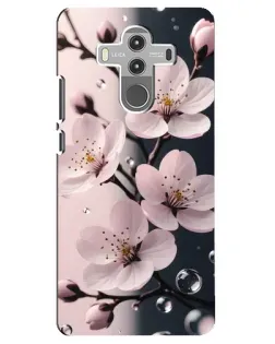 Чохол для Huawei Mate 10 Pro з картинкою «Ніжня сакура та краплі»