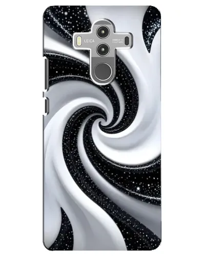 Чехол для Huawei Mate 10 Pro с картинкой «Черно-белая спираль» Чехол для Huawei Mate 10 Pro с картинкой «Черно-белая спираль»