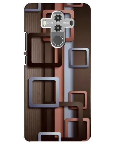 Чехол для Huawei Mate 10 Pro с картинкой «Коричневые объемные квадраты» Чехол для Huawei Mate 10 Pro с картинкой «Коричневые объемные квадраты»
