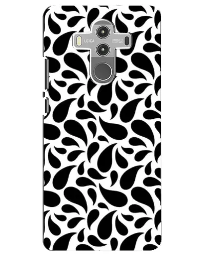 Чехол для Huawei Mate 10 Pro с картинкой «Контрастные черные капли» Чехол для Huawei Mate 10 Pro с картинкой «Контрастные черные капли»