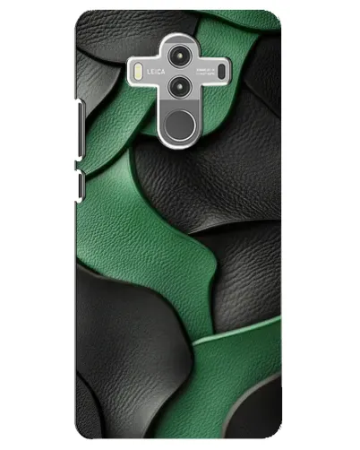 Чехол для Huawei Mate 10 Pro с картинкой «Зеленые кожаные волны» Чехол для Huawei Mate 10 Pro с картинкой «Зеленые кожаные волны»
