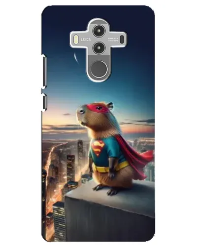 Чехол для Huawei Mate 10 Pro с картинкой «Капи-мен супергерой» Чехол для Huawei Mate 10 Pro с картинкой «Капи-мен супергерой»