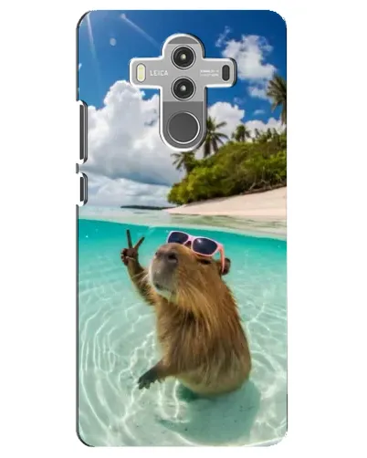 Чехол для Huawei Mate 10 Pro с картинкой «Капибара на море» Чехол для Huawei Mate 10 Pro с картинкой «Капибара на море»