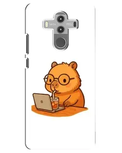 Чохол для Huawei Mate 10 Pro з картинкою «Капібара з ноутбуком» Чохол для Huawei Mate 10 Pro з картинкою «Капібара з ноутбуком»