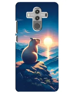 Чохол для Huawei Mate 10 Pro з картинкою «Захід сонця з капібарою» Чохол для Huawei Mate 10 Pro з картинкою «Захід сонця з капібарою»