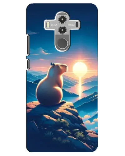 Чехол для Huawei Mate 10 Pro с картинкой «Закат солнца с капибарой» Чехол для Huawei Mate 10 Pro с картинкой «Закат солнца с капибарой»