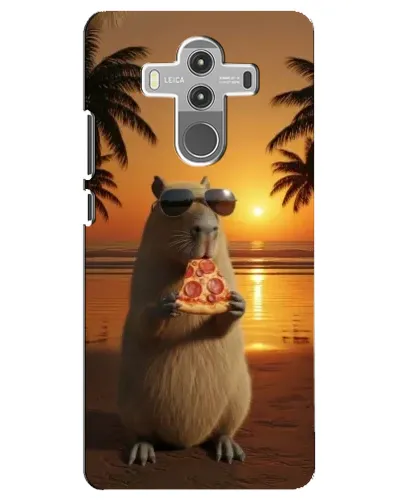 Чехол для Huawei Mate 10 Pro с картинкой «Капибара с пиццей» Чехол для Huawei Mate 10 Pro с картинкой «Капибара с пиццей»