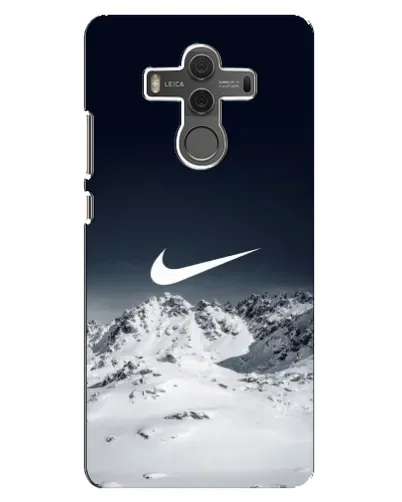 Чехол для Huawei Mate 10 с картинкой «Nike — зимние горы»