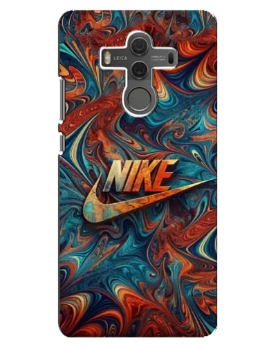 Чехол для Huawei Mate 10 с картинкой «Nike в абстракции»