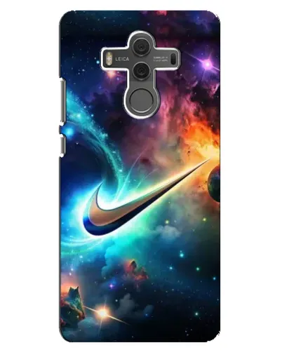 Чехол для Huawei Mate 10 с картинкой «Космический Nike Swoosh»