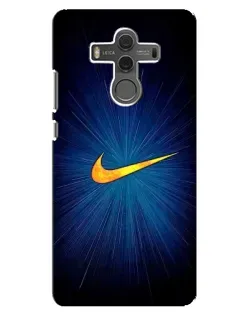 Чехол для Huawei Mate 10 с картинкой «Синий пульс Nike» Чехол для Huawei Mate 10 с картинкой «Синий пульс Nike»