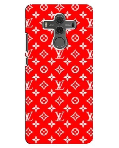Чехол для Huawei Mate 10 с картинкой «Яркий паттерн LV»