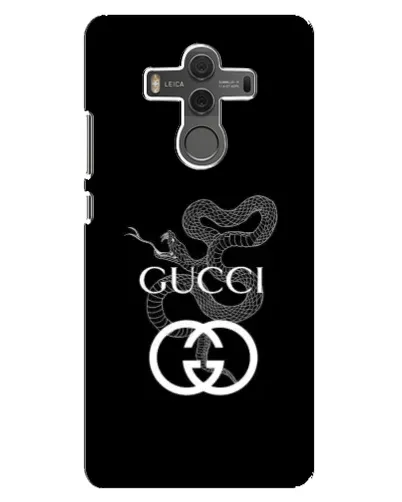 Чехол для Huawei Mate 10 с картинкой «Gucci — серебряная змея» Чехол для Huawei Mate 10 с картинкой «Gucci — серебряная змея»