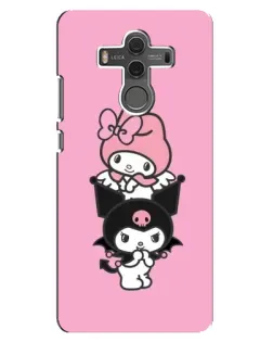 Чехол для Huawei Mate 10 с картинкой «My Melody и Kuromi»