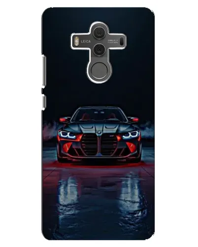 Чехол для Huawei Mate 10 с картинкой «BMW на мокрой дороге»