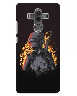 Чехол для Huawei Mate 10 с картинкой «PUBG — огненный силуэт» Чехол для Huawei Mate 10 с картинкой «PUBG — огненный силуэт»