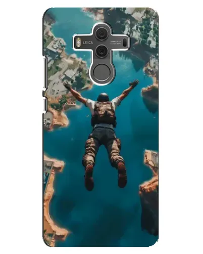 Чехол для Huawei Mate 10 с картинкой «PUBG — свободное падение»