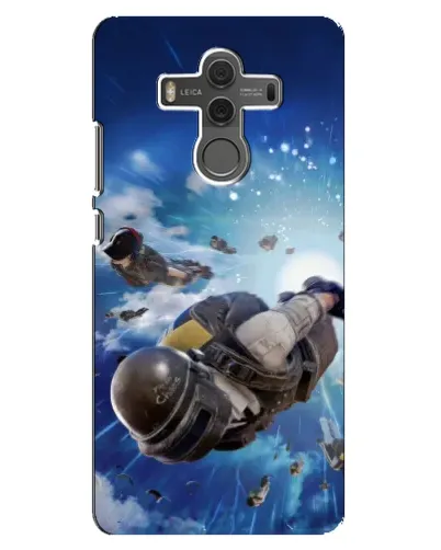 Чехол для Huawei Mate 10 с картинкой «Десант PUBG — прыжок»