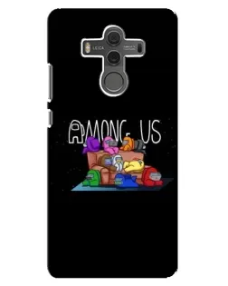 Чехол для Huawei Mate 10 с картинкой «Логотип Among Us»