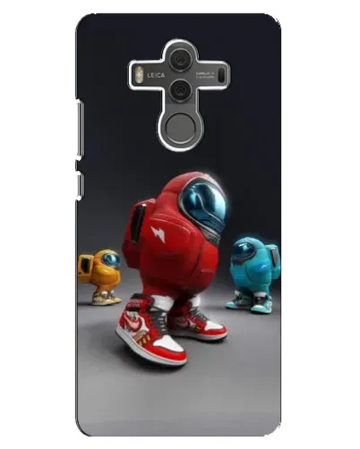 Чехол для Huawei Mate 10 с картинкой «Among Us — 3D стиль»