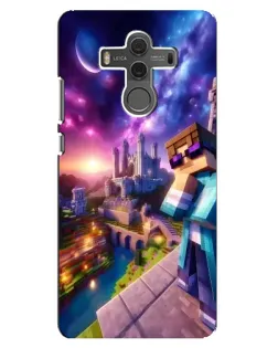 Чохол для Huawei Mate 10 з картинкою «Стів та космос» Чохол для Huawei Mate 10 з картинкою «Стів та космос»