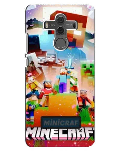 Чохол для Huawei Mate 10 з картинкою «Minecraft герої гри»