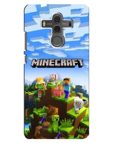 Чохол для Huawei Mate 10 з картинкою «Minecraft класичний світ»