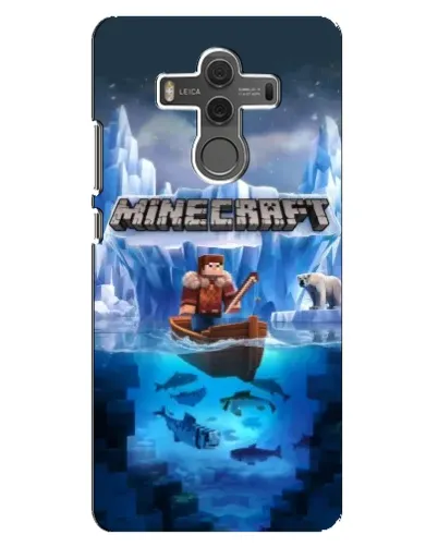 Чохол для Huawei Mate 10 з картинкою «Minecraft льодянийсвіт»
