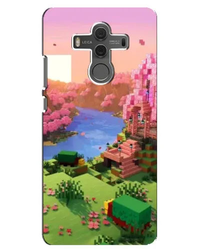Чохол для Huawei Mate 10 з картинкою «Рожеве дерево Minecraft»