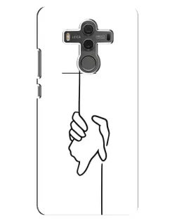 Чехол для Huawei Mate 10 с картинкой «Рука держит» Чехол для Huawei Mate 10 с картинкой «Рука держит»