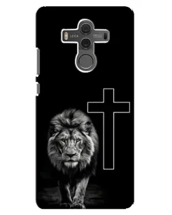 Чехол для Huawei Mate 10 с картинкой «Лев и Крест» Чехол для Huawei Mate 10 с картинкой «Лев и Крест»