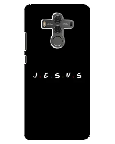 Чехол для Huawei Mate 10 с картинкой «Точки веры J.E.S.U.S.» Чехол для Huawei Mate 10 с картинкой «Точки веры J.E.S.U.S.»