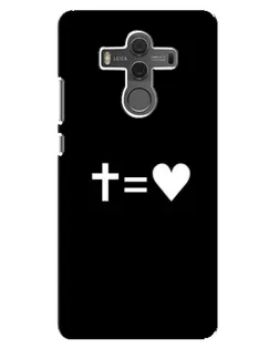Чехол для Huawei Mate 10 с картинкой «Крест и Сердце» Чехол для Huawei Mate 10 с картинкой «Крест и Сердце»