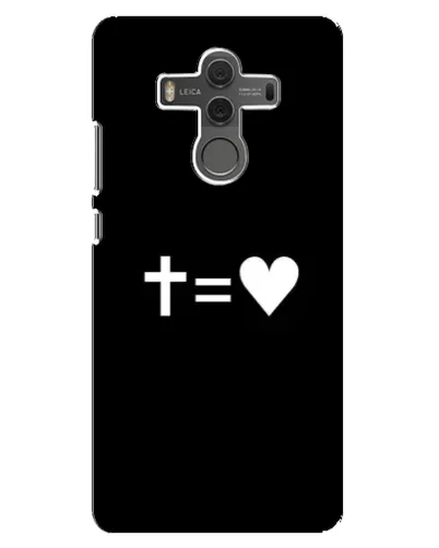 Чехол для Huawei Mate 10 с картинкой «Крест и Сердце» Чехол для Huawei Mate 10 с картинкой «Крест и Сердце»