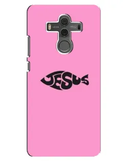 Чехол для Huawei Mate 10 с картинкой «Розовый символ Jesus» Чехол для Huawei Mate 10 с картинкой «Розовый символ Jesus»