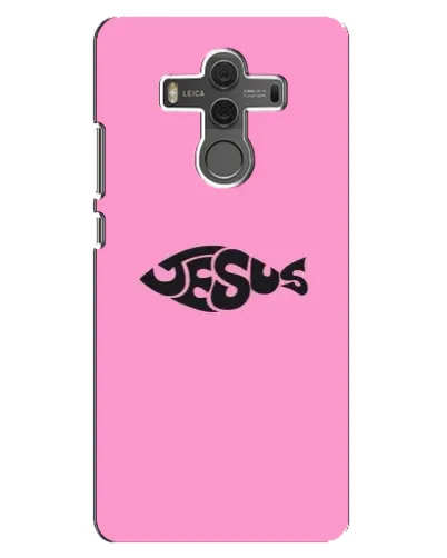 Чехол для Huawei Mate 10 с картинкой «Розовый символ Jesus» Чехол для Huawei Mate 10 с картинкой «Розовый символ Jesus»