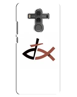 Чехол для Huawei Mate 10 с картинкой «Рыба и крест» Чехол для Huawei Mate 10 с картинкой «Рыба и крест»