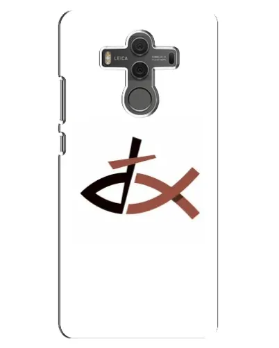 Чехол для Huawei Mate 10 с картинкой «Рыба и крест» Чехол для Huawei Mate 10 с картинкой «Рыба и крест»