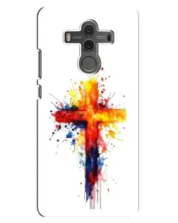 Чехол для Huawei Mate 10 с картинкой «Акварельный крест» Чехол для Huawei Mate 10 с картинкой «Акварельный крест»