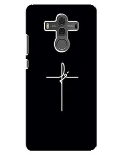 Чехол для Huawei Mate 10 с картинкой «Тонкий крест» Чехол для Huawei Mate 10 с картинкой «Тонкий крест»