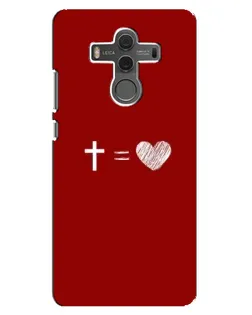 Чехол для Huawei Mate 10 с картинкой «Уравнение любви» Чехол для Huawei Mate 10 с картинкой «Уравнение любви»
