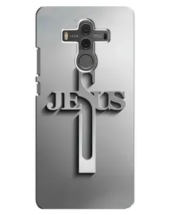Чехол для Huawei Mate 10 с картинкой «Металлический крест Jesus» Чехол для Huawei Mate 10 с картинкой «Металлический крест Jesus»