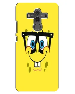 Чехол для Huawei Mate 10 с картинкой «Минималистичный Спанч Боб»