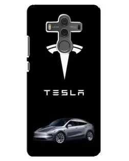 Чехол для Huawei Mate 10 с картинкой «Tesla Model Y» Чехол для Huawei Mate 10 с картинкой «Tesla Model Y»