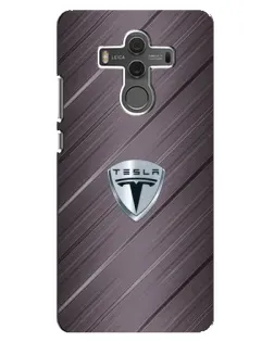 Чехол для Huawei Mate 10 с картинкой «Металлическая текстура Tesla» Чехол для Huawei Mate 10 с картинкой «Металлическая текстура Tesla»