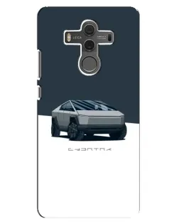 Чехол для Huawei Mate 10 с картинкой «Серебристый Cybertruck Tesla» Чехол для Huawei Mate 10 с картинкой «Серебристый Cybertruck Tesla»