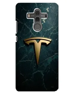 Чехол для Huawei Mate 10 с картинкой «Мраморная Tesla Gold» Чехол для Huawei Mate 10 с картинкой «Мраморная Tesla Gold»